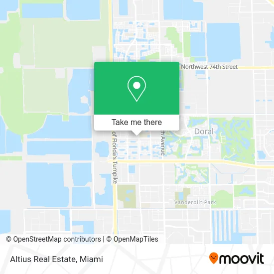Altius Real Estate map