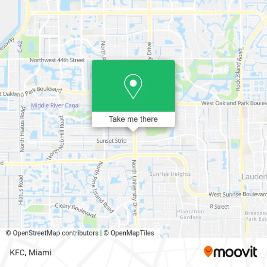 Kfc map