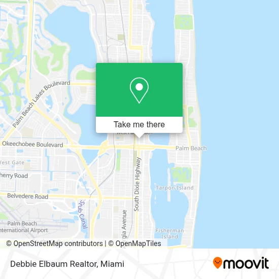 Debbie Elbaum Realtor map