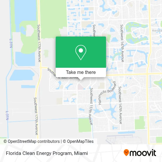 Florida Clean Energy Program map