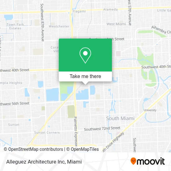 Alleguez Architecture Inc map