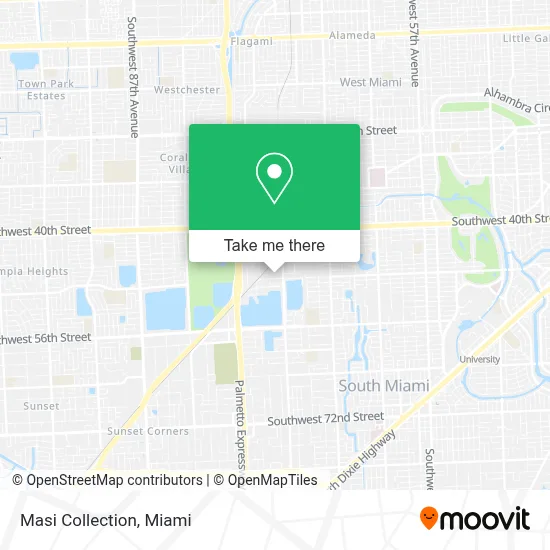 Masi Collection map