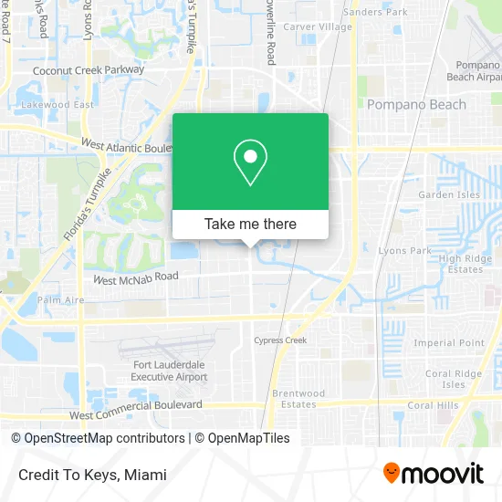 Credit To Keys map
