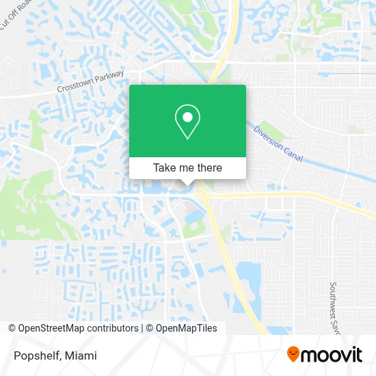 Popshelf map