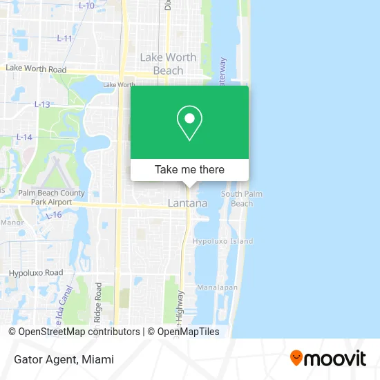 Gator Agent map