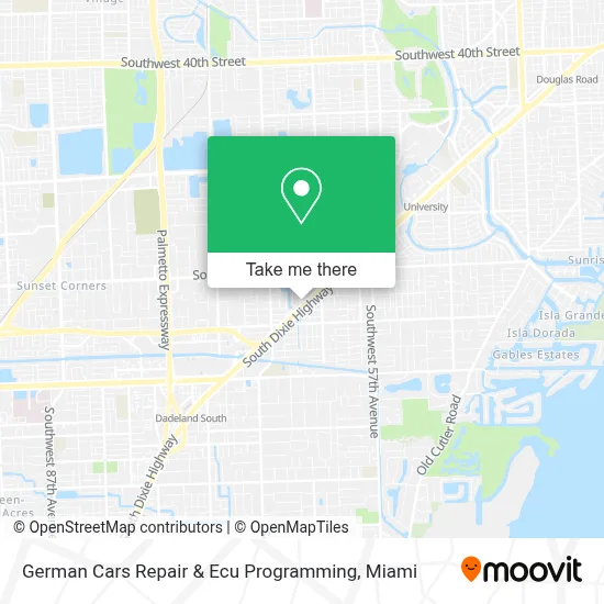 German Cars Repair & Ecu Programming map