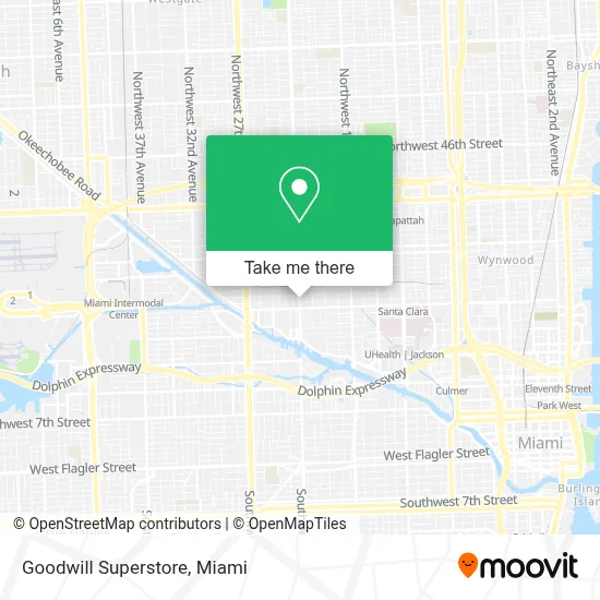 Goodwill Superstore map