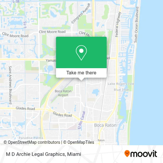 M D Archie Legal Graphics map
