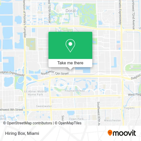 Hiring Box map