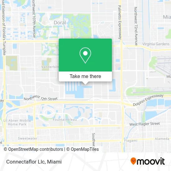 Connectaflor Llc map