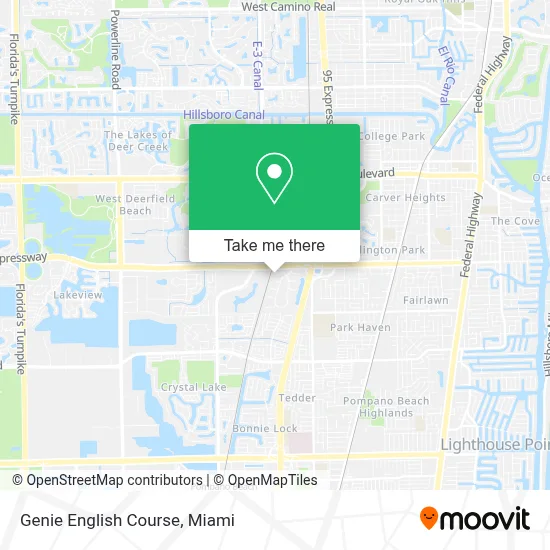 Genie English Course map
