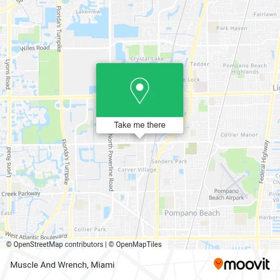 Muscle And Wrench map