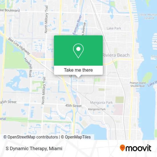 S Dynamic Therapy map