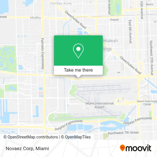 Novaez Corp map