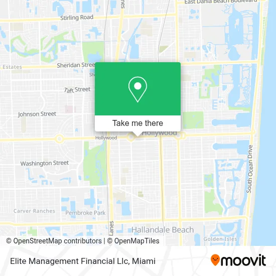 Elite Management Financial Llc map