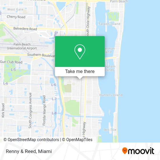 Renny & Reed map