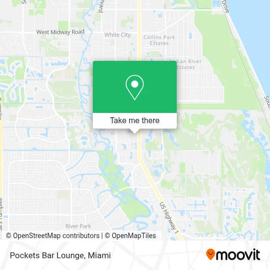 Pockets Bar Lounge map