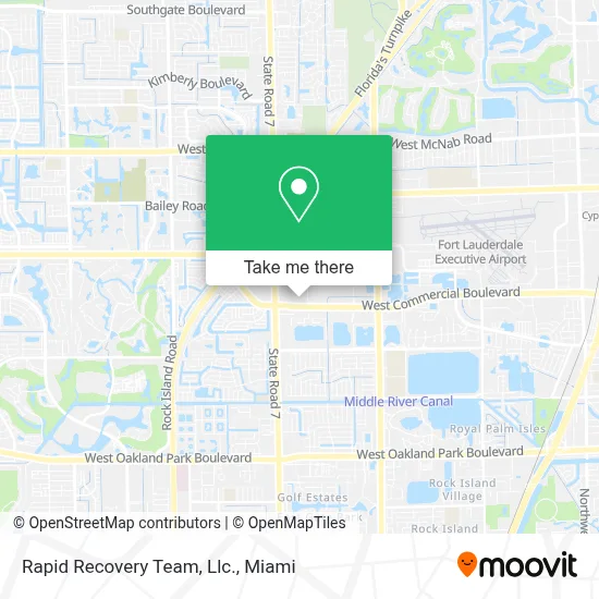 Rapid Recovery Team, Llc. map