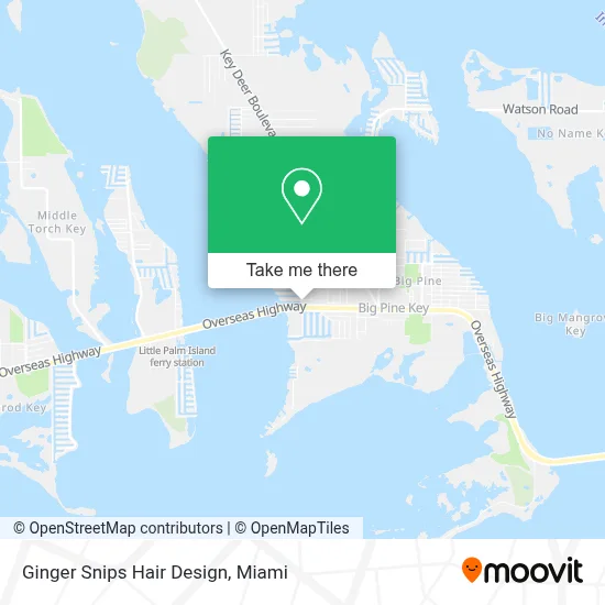 Ginger Snips Hair Design map