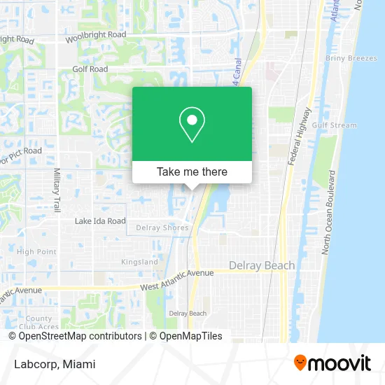 Labcorp map