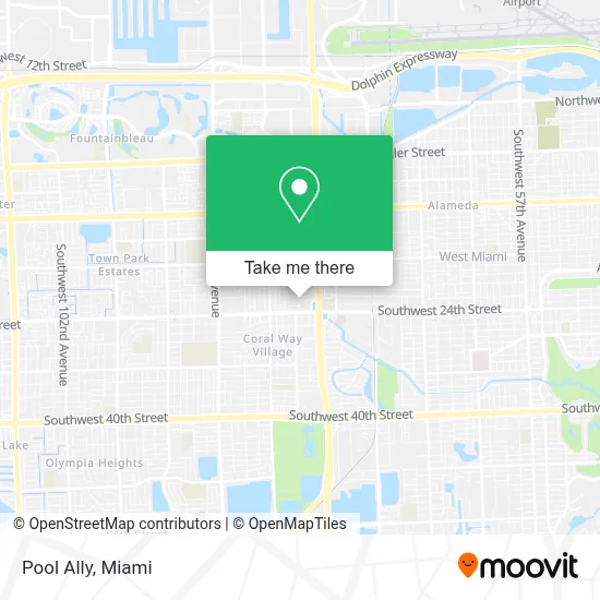 Pool Ally map