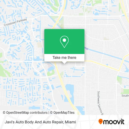 Javi's Auto Body And Auto Repair map