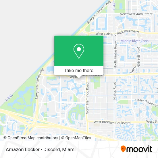 Amazon Locker - Discord map