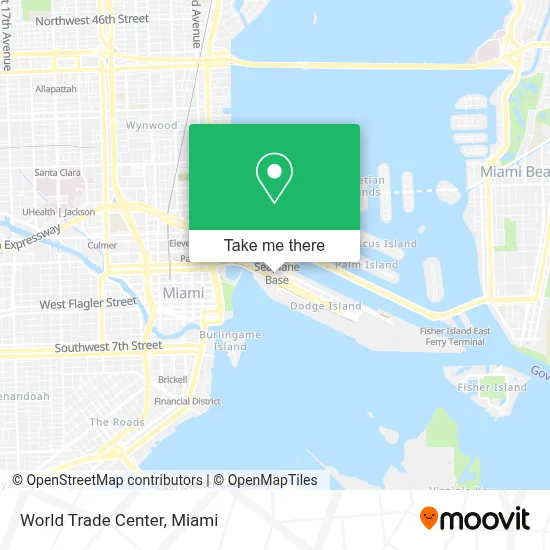 World Trade Center map
