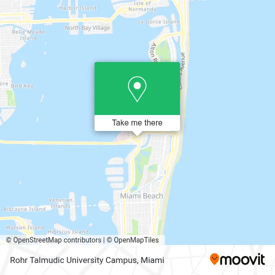 Rohr Talmudic University Campus map