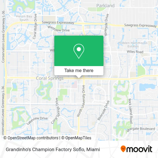 Grandinho's Champion Factory Soflo map