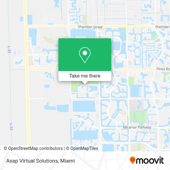 Asap Virtual Solutions map