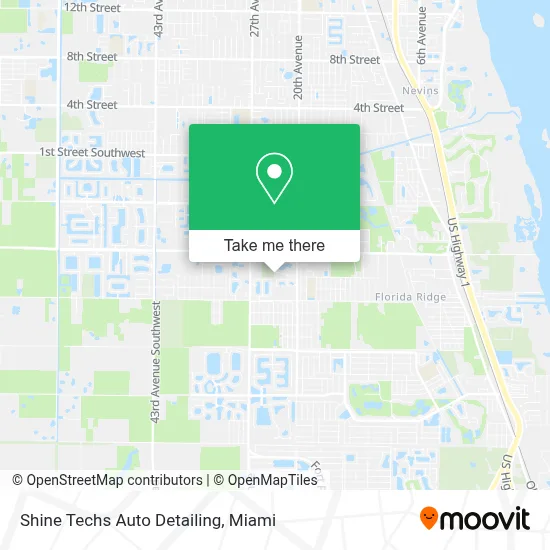 Shine Techs Auto Detailing map