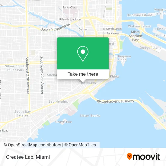 Createe Lab map