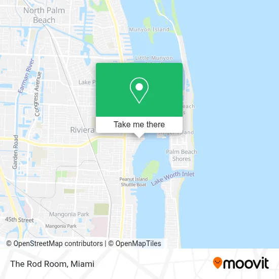 The Rod Room map