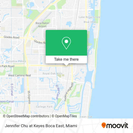 Jennifer Chu at Keyes Boca East map