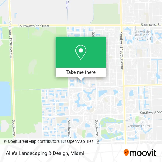 Alle's Landscaping & Design map