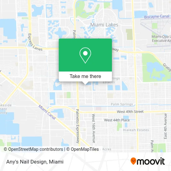 Any's Nail Design map