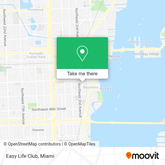 Easy Life Club map