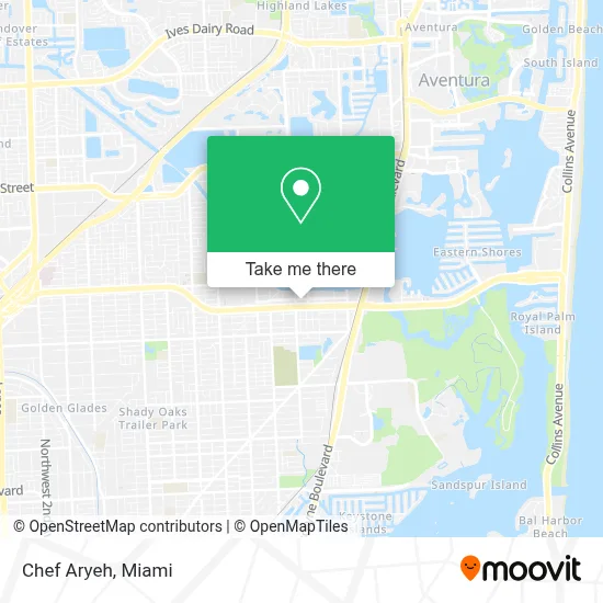 Chef Aryeh map