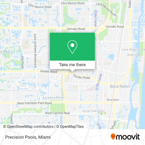 Precision Pools map