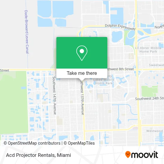 Acd Projector Rentals map