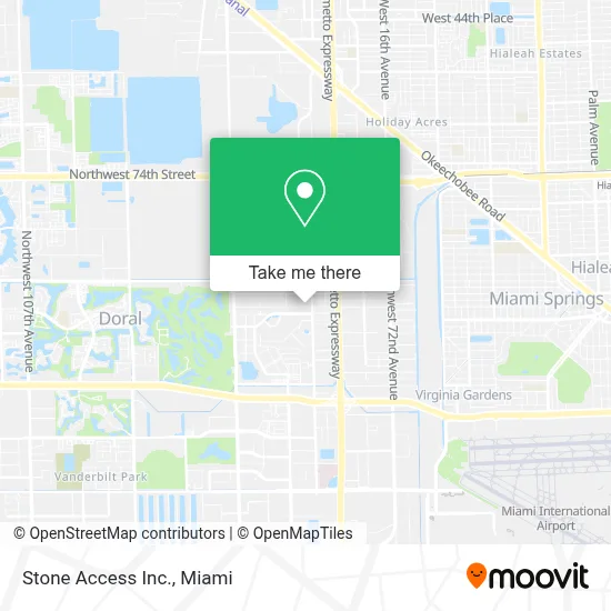 Mapa de Stone Access Inc.