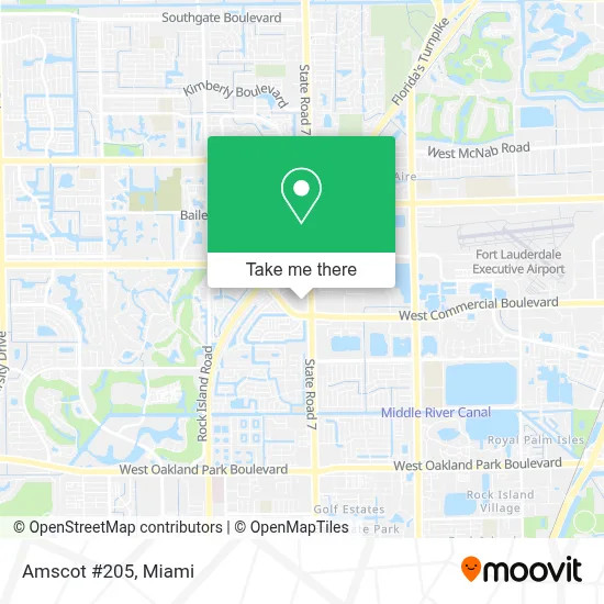 Amscot #205 map