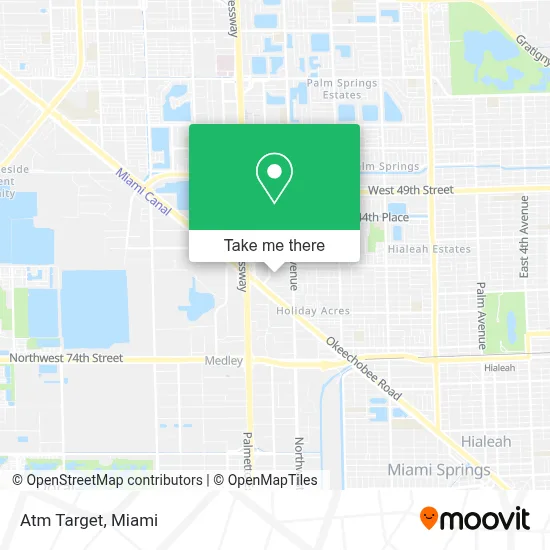 Atm Target map