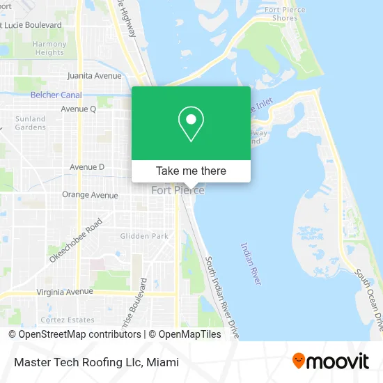 Master Tech Roofing Llc map