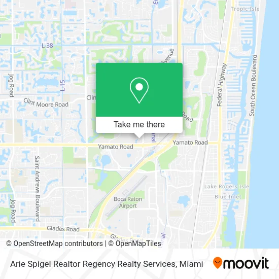 Arie Spigel Realtor Regency Realty Services map