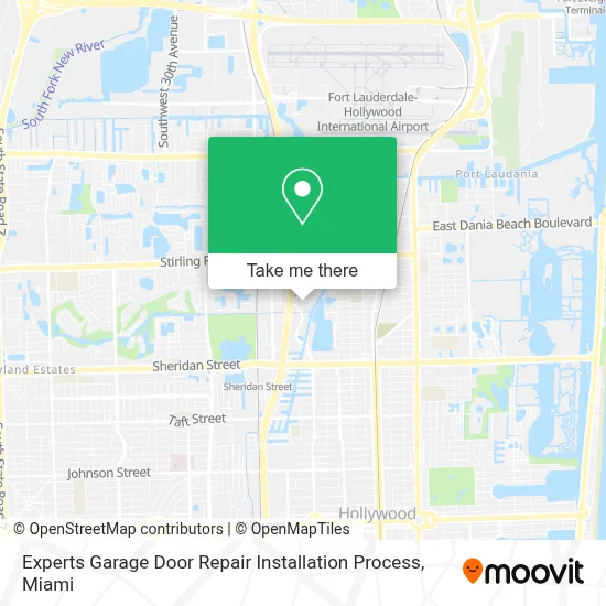 Experts Garage Door Repair Installation Process map