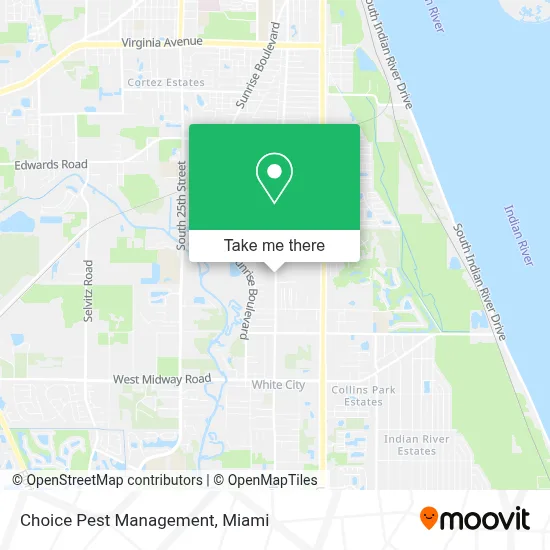 Choice Pest Management map