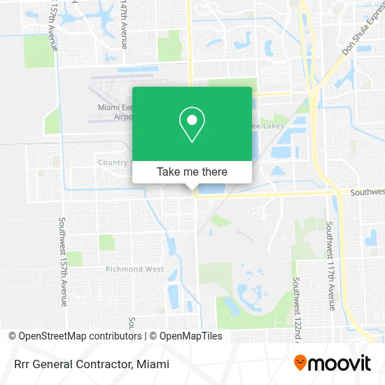 Rrr General Contractor map