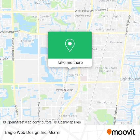 Eagle Web Design Inc map